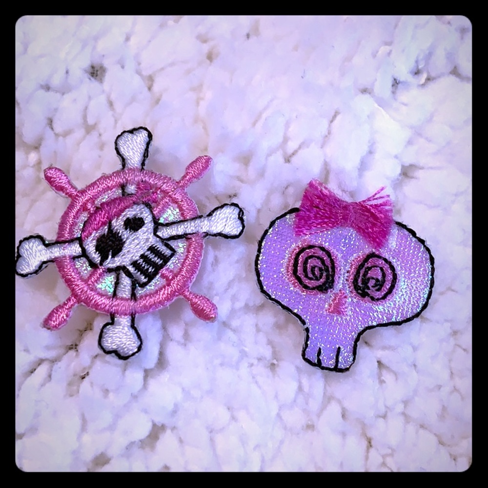Pirate Skull patches